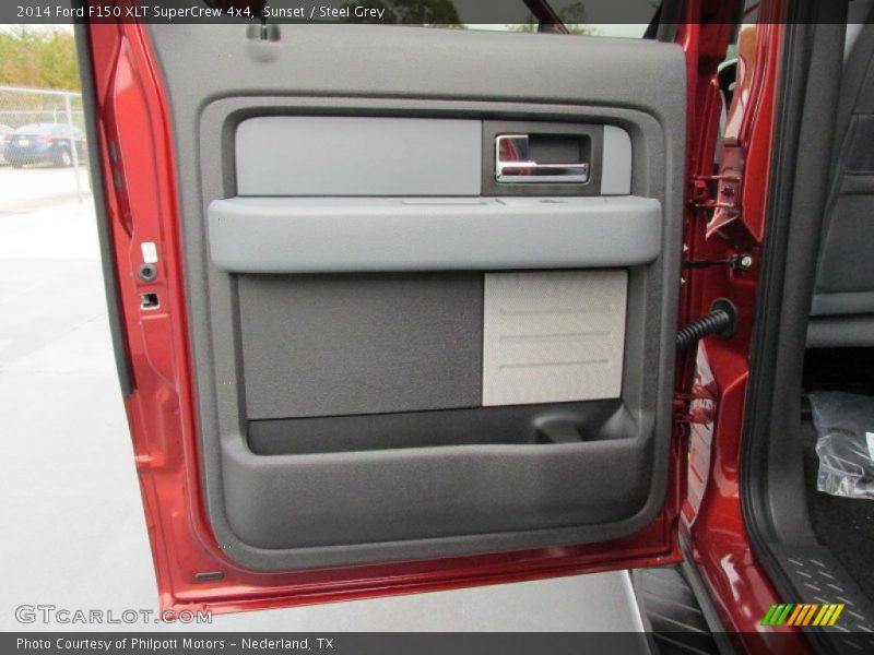 Sunset / Steel Grey 2014 Ford F150 XLT SuperCrew 4x4