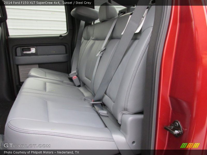 Sunset / Steel Grey 2014 Ford F150 XLT SuperCrew 4x4