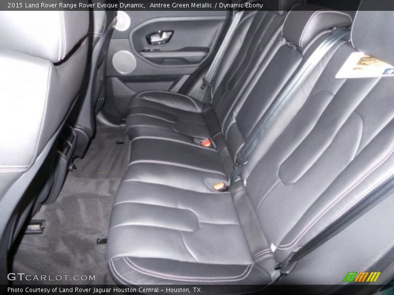 Rear Seat of 2015 Range Rover Evoque Dynamic
