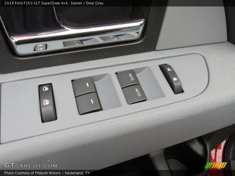 Sunset / Steel Grey 2014 Ford F150 XLT SuperCrew 4x4