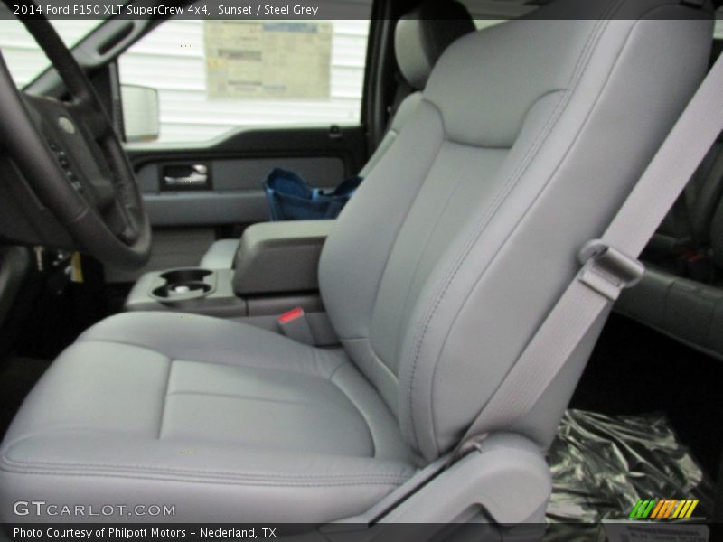 Sunset / Steel Grey 2014 Ford F150 XLT SuperCrew 4x4