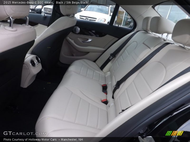 Black / Silk Beige/Black 2015 Mercedes-Benz C 300 4Matic