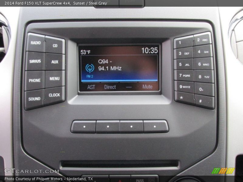 Sunset / Steel Grey 2014 Ford F150 XLT SuperCrew 4x4