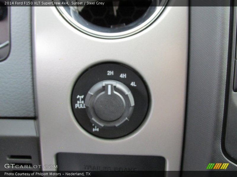 Sunset / Steel Grey 2014 Ford F150 XLT SuperCrew 4x4
