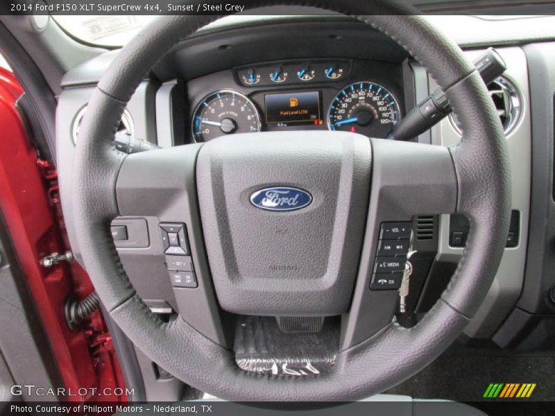 Sunset / Steel Grey 2014 Ford F150 XLT SuperCrew 4x4