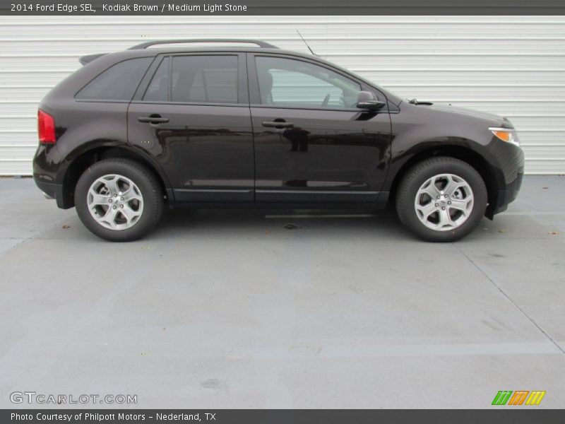 Kodiak Brown / Medium Light Stone 2014 Ford Edge SEL