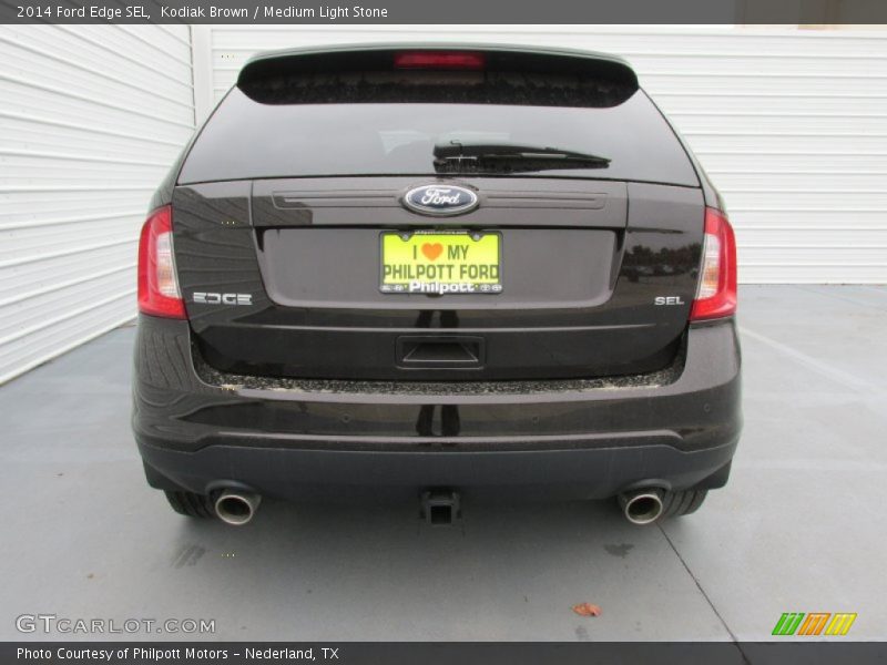 Kodiak Brown / Medium Light Stone 2014 Ford Edge SEL