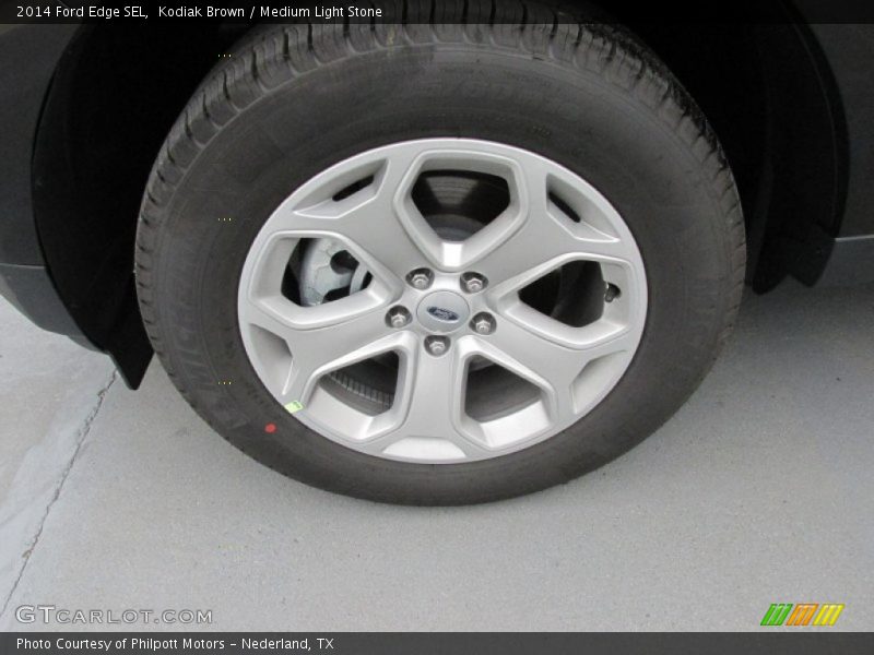 Kodiak Brown / Medium Light Stone 2014 Ford Edge SEL