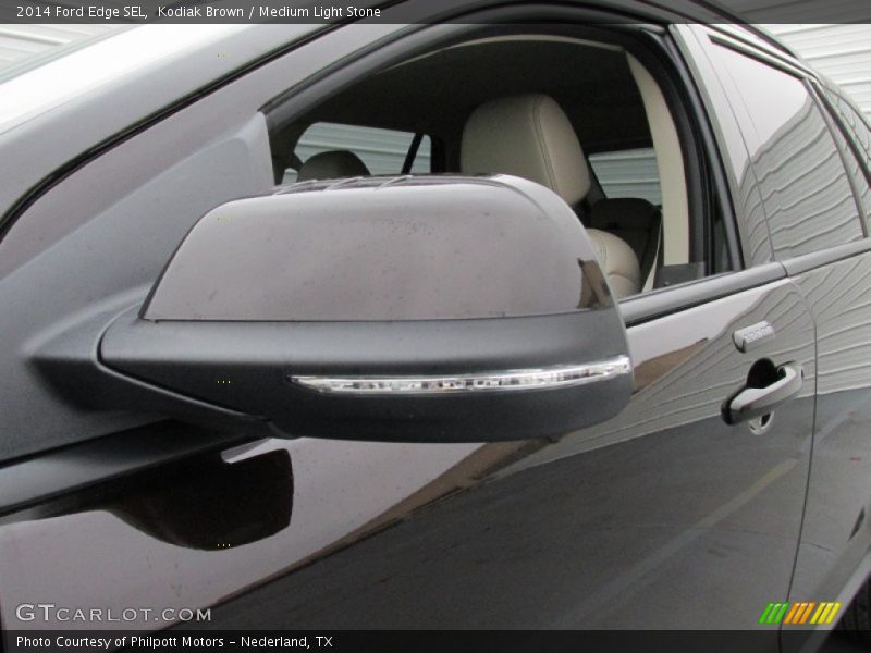 Kodiak Brown / Medium Light Stone 2014 Ford Edge SEL