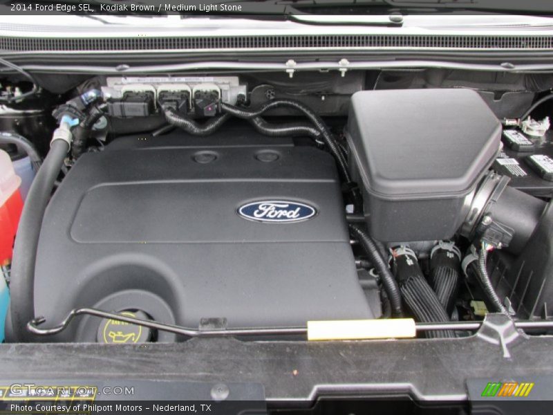 Kodiak Brown / Medium Light Stone 2014 Ford Edge SEL