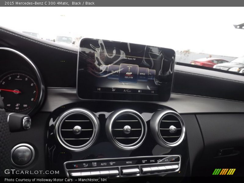 Black / Black 2015 Mercedes-Benz C 300 4Matic