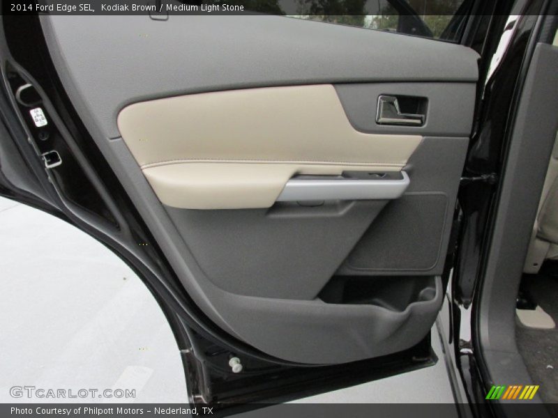 Kodiak Brown / Medium Light Stone 2014 Ford Edge SEL