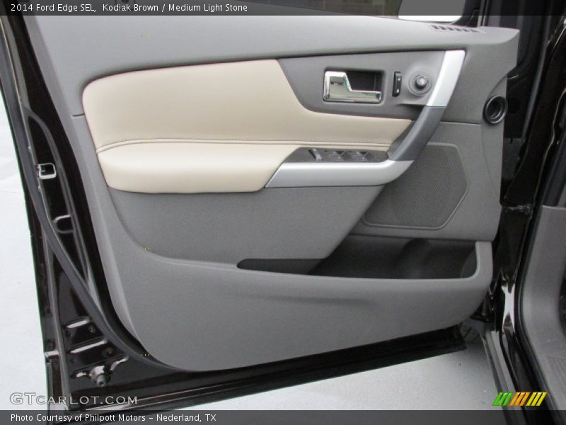 Kodiak Brown / Medium Light Stone 2014 Ford Edge SEL