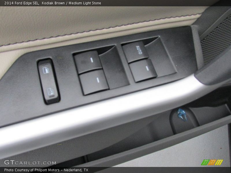 Kodiak Brown / Medium Light Stone 2014 Ford Edge SEL