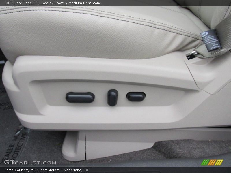 Kodiak Brown / Medium Light Stone 2014 Ford Edge SEL