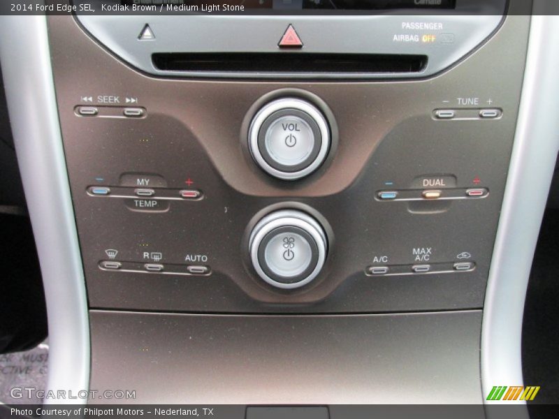 Kodiak Brown / Medium Light Stone 2014 Ford Edge SEL