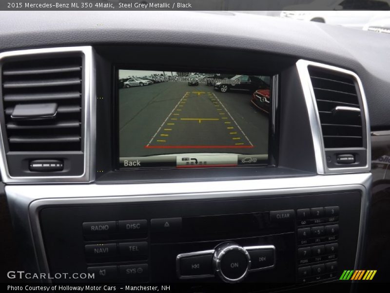 Steel Grey Metallic / Black 2015 Mercedes-Benz ML 350 4Matic