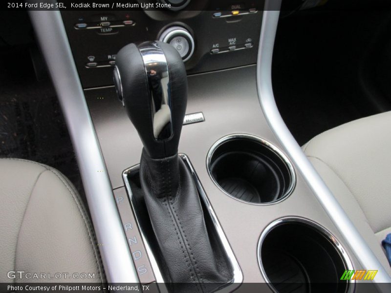 Kodiak Brown / Medium Light Stone 2014 Ford Edge SEL
