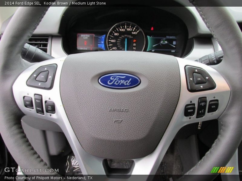 Kodiak Brown / Medium Light Stone 2014 Ford Edge SEL