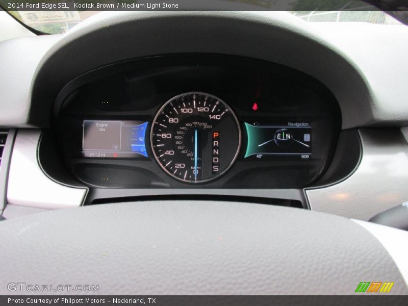 Kodiak Brown / Medium Light Stone 2014 Ford Edge SEL