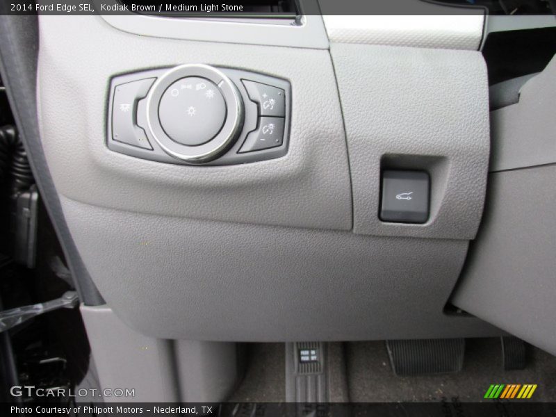 Kodiak Brown / Medium Light Stone 2014 Ford Edge SEL