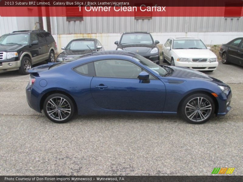 Galaxy Blue Silica / Black Leather/Alcantara 2013 Subaru BRZ Limited