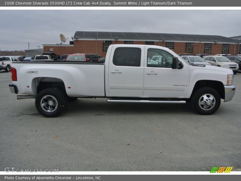  2008 Silverado 3500HD LTZ Crew Cab 4x4 Dually Summit White