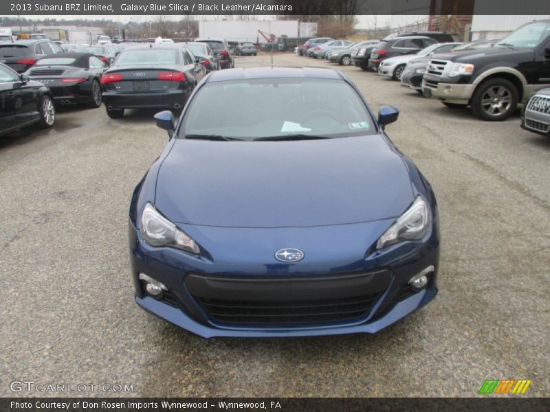 Galaxy Blue Silica / Black Leather/Alcantara 2013 Subaru BRZ Limited