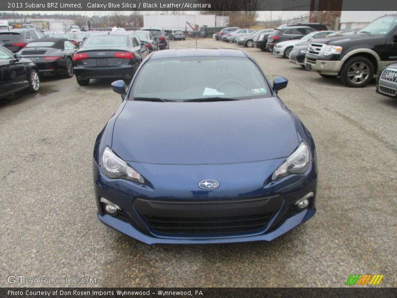 Galaxy Blue Silica / Black Leather/Alcantara 2013 Subaru BRZ Limited