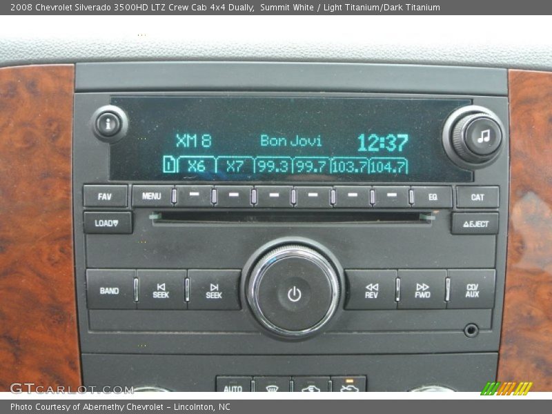 Summit White / Light Titanium/Dark Titanium 2008 Chevrolet Silverado 3500HD LTZ Crew Cab 4x4 Dually