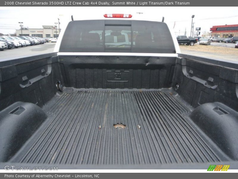 Summit White / Light Titanium/Dark Titanium 2008 Chevrolet Silverado 3500HD LTZ Crew Cab 4x4 Dually