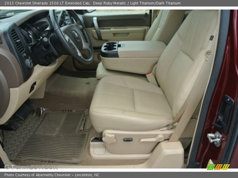Deep Ruby Metallic / Light Titanium/Dark Titanium 2013 Chevrolet Silverado 1500 LT Extended Cab