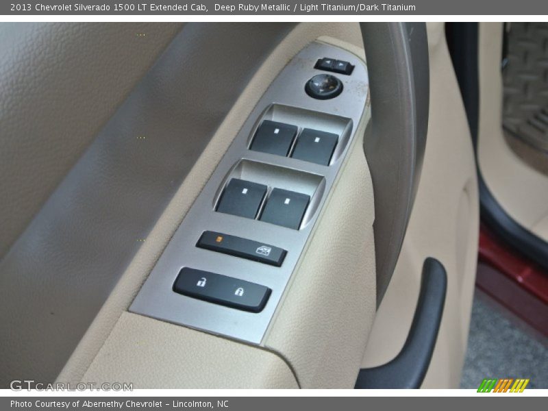Deep Ruby Metallic / Light Titanium/Dark Titanium 2013 Chevrolet Silverado 1500 LT Extended Cab