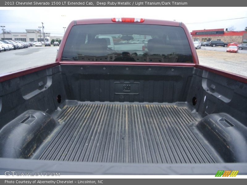 Deep Ruby Metallic / Light Titanium/Dark Titanium 2013 Chevrolet Silverado 1500 LT Extended Cab