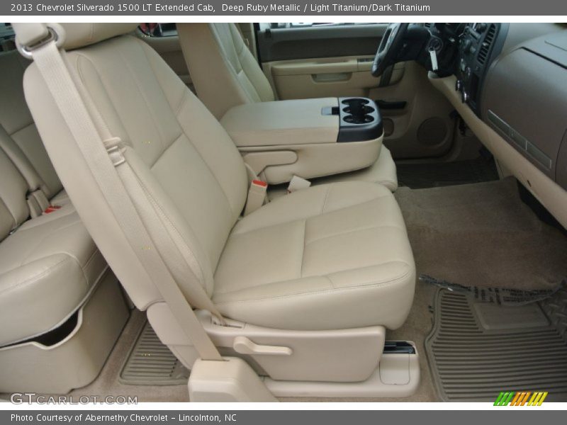 Deep Ruby Metallic / Light Titanium/Dark Titanium 2013 Chevrolet Silverado 1500 LT Extended Cab