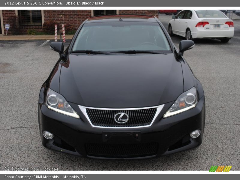 Obsidian Black / Black 2012 Lexus IS 250 C Convertible