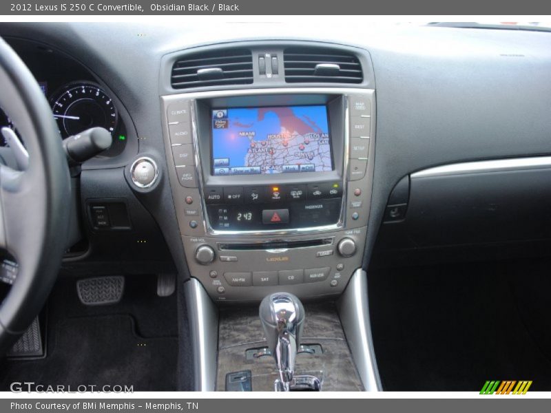 Obsidian Black / Black 2012 Lexus IS 250 C Convertible