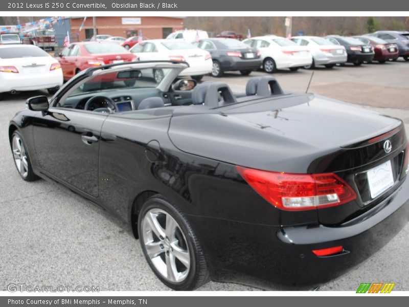 Obsidian Black / Black 2012 Lexus IS 250 C Convertible