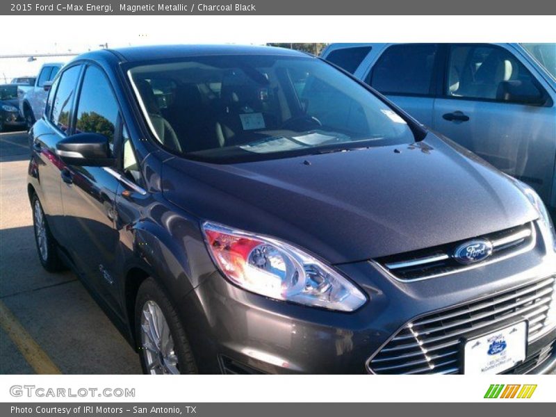 Magnetic Metallic / Charcoal Black 2015 Ford C-Max Energi