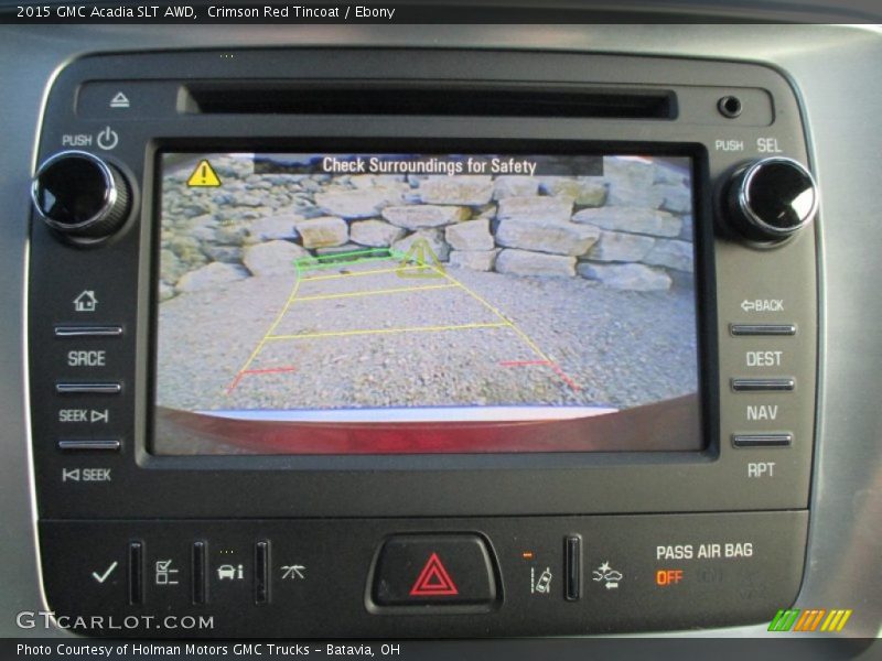 Crimson Red Tincoat / Ebony 2015 GMC Acadia SLT AWD