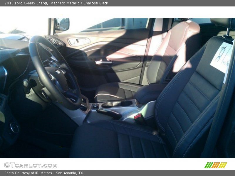 Magnetic Metallic / Charcoal Black 2015 Ford C-Max Energi