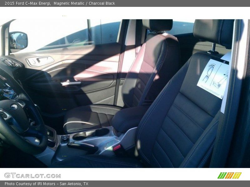 Magnetic Metallic / Charcoal Black 2015 Ford C-Max Energi