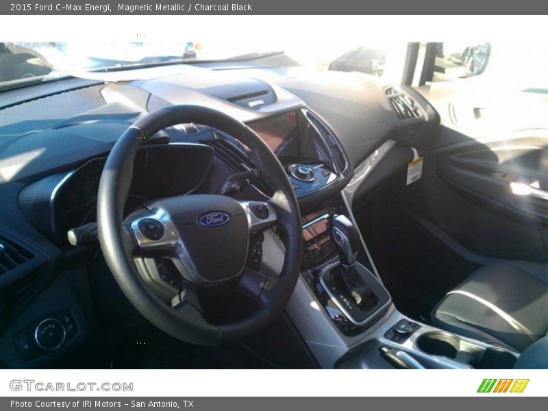 Magnetic Metallic / Charcoal Black 2015 Ford C-Max Energi