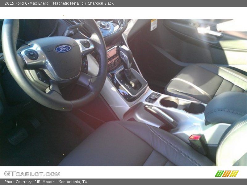 Magnetic Metallic / Charcoal Black 2015 Ford C-Max Energi