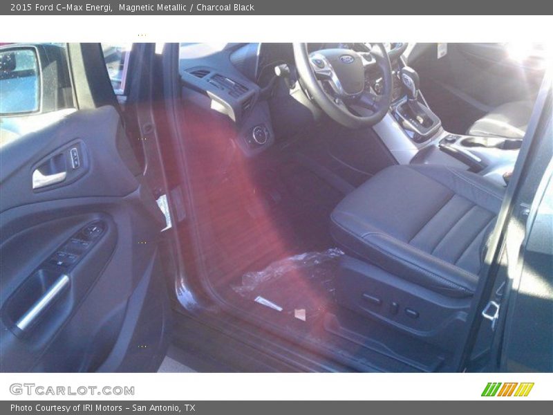 Magnetic Metallic / Charcoal Black 2015 Ford C-Max Energi