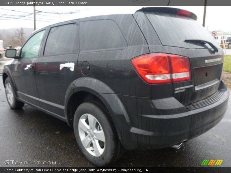 Pitch Black / Black 2015 Dodge Journey SE AWD