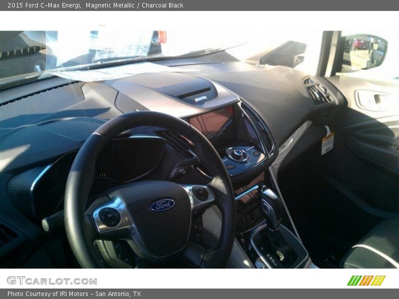 Magnetic Metallic / Charcoal Black 2015 Ford C-Max Energi