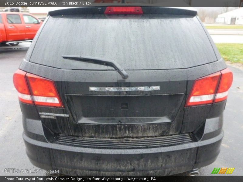 Pitch Black / Black 2015 Dodge Journey SE AWD