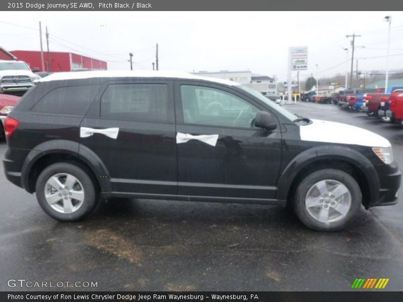 Pitch Black / Black 2015 Dodge Journey SE AWD
