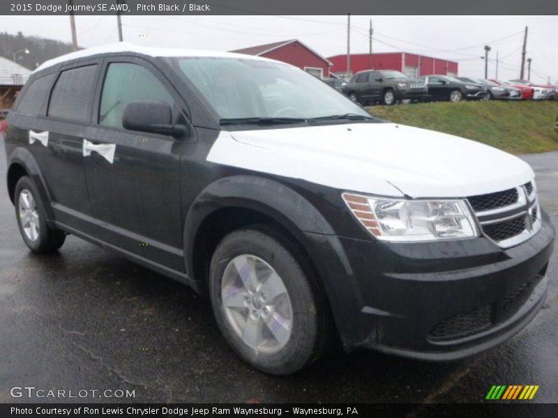 Pitch Black / Black 2015 Dodge Journey SE AWD